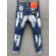 Dj Brand Italy stripe Men's Slim Stretch Denim Button Blue gate Potlead Broek men's jeans