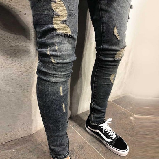 4xl Oem Service Ripped Jeans Shorts Men Balman Trousers for Male Pants Hip-hop Mens Winter Jackets Fasion Robins Thirst Ckj Jacket