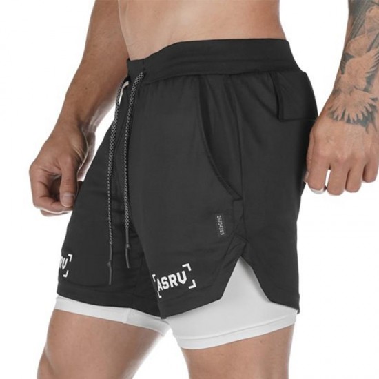 ASRV Men boxer Short Trousers Fitness Bodybuilding Jogger Mens Durable Sweatpants Fitness Workout Short Boxers Skipping shorts ASRV