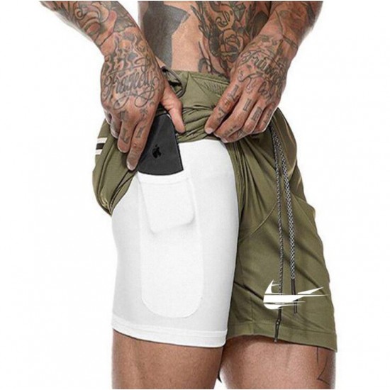 2021 New Arrival Summer Beach Shorts Mens Shorts Fitness Bodybuilding Breathable Quick Drying Short Gyms Men Casual Joggers Knee Leng 3XL