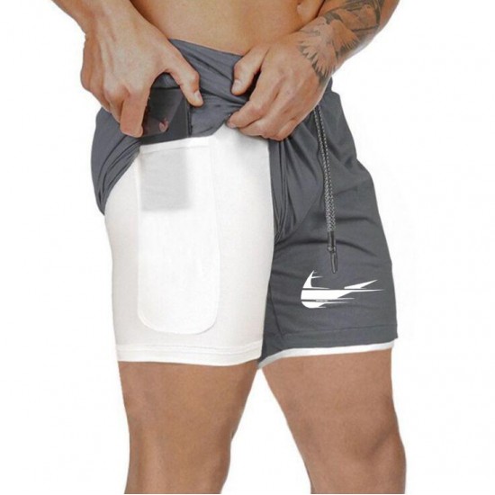 2021 New Arrival Summer Beach Shorts Mens Shorts Fitness Bodybuilding Breathable Quick Drying Short Gyms Men Casual Joggers Knee Leng 3XL