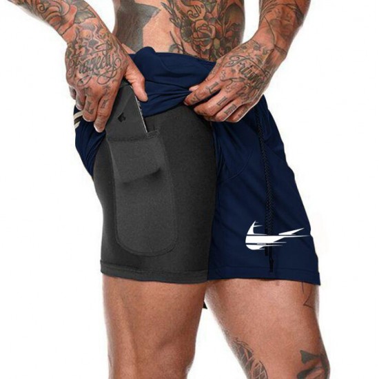 2021 New Arrival Summer Beach Shorts Mens Shorts Fitness Bodybuilding Breathable Quick Drying Short Gyms Men Casual Joggers Knee Leng 3XL