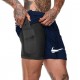 2021 New Arrival Summer Beach Shorts Mens Shorts Fitness Bodybuilding Breathable Quick Drying Short Gyms Men Casual Joggers Knee Leng 3XL