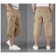 Men's Shorts Summer Cargo Men 2022 Casual Mens Camouflage Loose Multi-pocket Trousers Outdoor Tactical Pants Plus Size 5XL