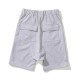 Of God high street fashion brand ribbon shorts men's loose Capris fog pants