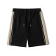 Summer Man Shorts with Geometric Letter Fashion Casual Shorts Elastic Waist Short Pants for Mens Sports Cothings S-2XL Optional