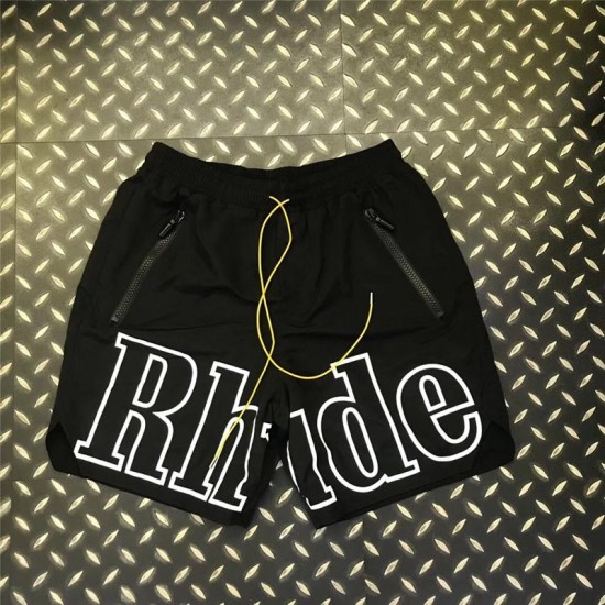 3M Reflective Rhude Shorts Men Women 1:1 High Quality Streetwear Fashion Casual Hip Hop Beach Sportswear Mens Short Pants