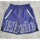 3M Reflective Rhude Shorts Men Women 1:1 High Quality Streetwear Fashion Casual Hip Hop Beach Sportswear Mens Short Pants