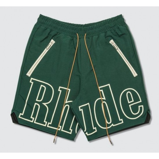 3M Reflective Rhude Shorts Men Women 1:1 High Quality Streetwear Fashion Casual Hip Hop Beach Sportswear Mens Short Pants