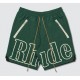 3M Reflective Rhude Shorts Men Women 1:1 High Quality Streetwear Fashion Casual Hip Hop Beach Sportswear Mens Short Pants