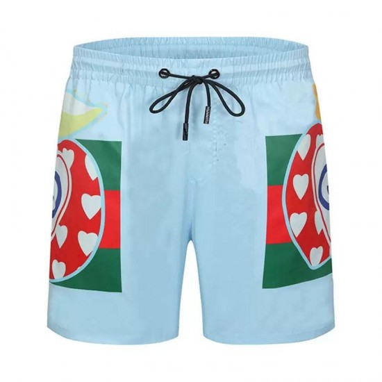 2022 Rainbow Letter Mens Beach Shorts Swimwear Sports Pants Designer Male Board Short Pant Elastic Swimming Trunks