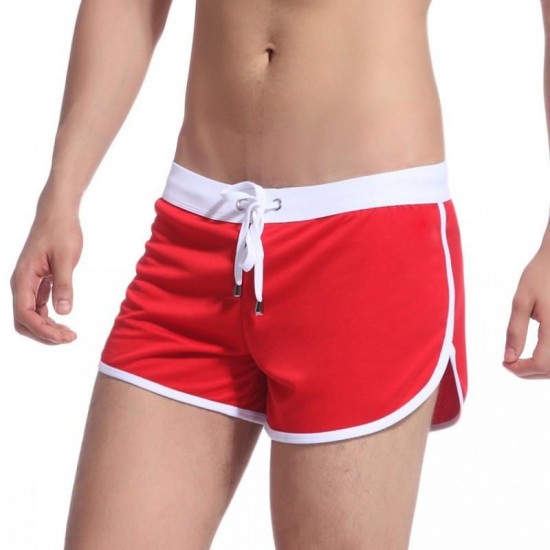 Wholesale Free Shipping Sexy Men Swimwear Swimsuits Surf Board Beach Wear Swimming Trunks Boxer Shorts Gay Pouch