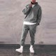 Men's high neck sportswear set, 2-piece casual sportswear, warm sportswear, winter fashion, 2022