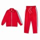 Mens womens Designer Tracksuits sportswear Sweatshirt suit jacket white color stripe side ribbon retro casual high quality essential in