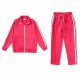 Mens womens Designer Tracksuits sportswear Sweatshirt suit jacket white color stripe side ribbon retro casual high quality essential in