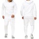 Mens Tracksuits Letter Print fleece Sweatsuits fashion Hommes Jogger Fit Suits Pollover Hooded Hoodies casual Long Pants Outfits ZRTZ2JT