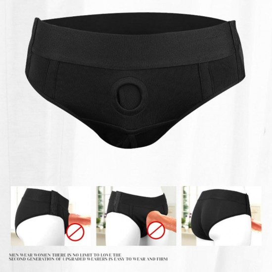 Underpants Sexy Men Women Adjustable Underwear Funny Panties Exposed Cock Briefs Gays Lesbian Strap Sex Erotic Lingerie