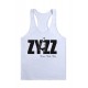 Men's Tank Tops 2022 ZYZZ Printing Gyms Bodybuilding Fitness Top Men Cotton T Shirt Vest Men'