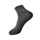 Socks boxed socks for men short tube pure cotton embroidery breathable sweat absorbing antibacterial casual 039251