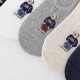 Designer Luxury Palm Socks 5 Styles Fashion Angel Women And Men Casual PA Beheaded Bear Breathable Basketball Football 5 Pairs Sock With Box