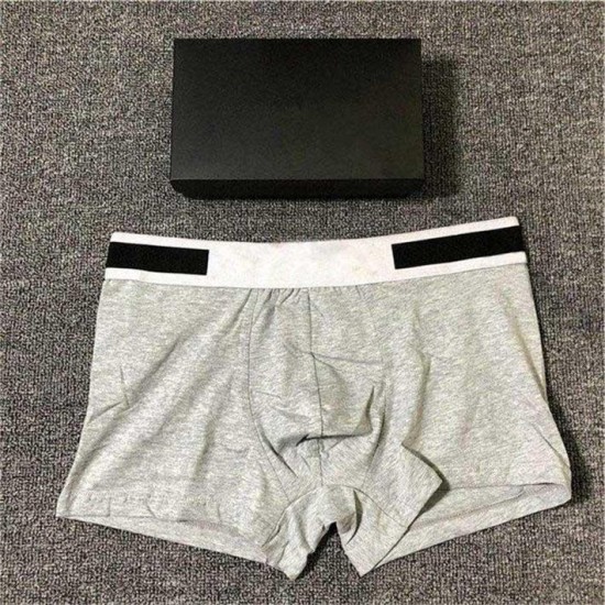 Mens Designers Boxers Brands Underpants Sexy Classic Man Boxer Casual Shorts Underwear soft Breathable Cotton Underwears 3pcs With Box