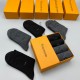 Mens socks letter printing cotton causal long Stockings paris style couple spring and summer 2 color boutique gift box