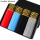 4pcs lot high quality 11 colors sexy cotton men boxers breathable mens underwear branded boxers logo underwear male boxer