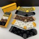 2021 designer men's and women's socks eight luxury sports four seasons letter printing brand cotton men women garter box set gift