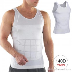 Men Slimming Shirt Elimination Of Male Beer Belly Body Shaper 50pcs lot Free Shipping