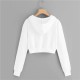 Womens Hoodies Sweatshirt Solid Long Sleeve Drawstring Zipper Pocket Shirt Hooded Sweatshirt Tops Streetwear