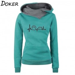 Autumn Winter Hoodies Women Pattern Embroidery Long Sleeve Plus Size Fashion Pullovers Sweatshirt Tops Vintage Warm Hooded 220124