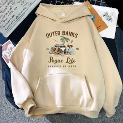 Outer Banks Pogue Life Graphic Hoody Autumn winter Hoodies Women Fashion Aesthetic Sweatshirts Female Kpop Style Streetwear 220124