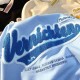 Letter Embroidered V-Neck Hoodies Women's Y2K Street Retro Loose Sweatshirts Couple Casual Trend All-match Tops 220124