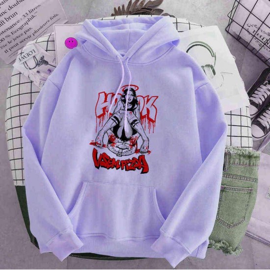 Punk style women's hoodie skull long sleeve casual top goth skeleton dark black loose ulzzang fashion women's sweatshirt 220122