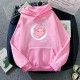 Axolotl Kawaii Hoodies Pastel Goth Japan Anime Comic Women Hoody Fashion Hooded Sweatshirt Fleece Warm Streetwear Unisex Clothes 220124