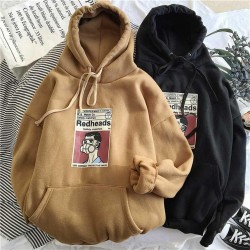 Harajuku plus size Sweatshirts Women clothing Long Sleeve oversize Hoodie clothes jacket warm Hoody Streetwear tops 220124