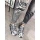 Women's Jeans Spring Autumn Streetwear Women Vintage High Waist Harem Pants Female Words Denim Trousers Patchwork Plus Size