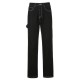 Jeans Ladies Fashion Pants Winter Women Sexy High Waist Black Retro Casual All-Match Belt Straight Tube Slim C50 Women's