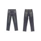 High Waist Ladies Jeans Fashion Sexy Straight Pants Large Size Comfortable Vintage Washable Black Elastic 220122