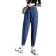 Women's Jeans Autumn Winter Women Fashion Casual Denim Pants Loose Style Womens High Waist