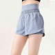 womens yoga light proof shorts High waist elastic quick dry skirt pants leisure fitness dance summer dresses