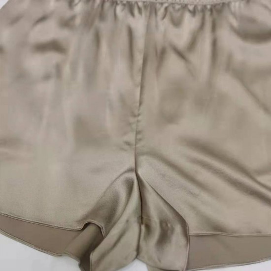 Casual Dresses Fashionable mulberry silk shorts, feel smooth and do not shrink