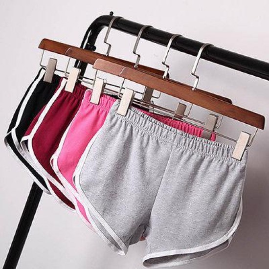 Hot Women Summer Casual Sexy Shorts Slim Famme Casual Loose Cotton Elastic Waist Short