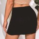 Skirts 2022 Women Straight Mini High Waist Lace-Up Hollow Bandage Split Skirt Bodycon Summer Sexy Club Hip Female