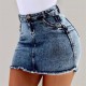 Womens Summer Dresses Sexy Denim Skirts Designer Clothing Beach Hip Short Skirts Night Club Above Knee Spring Clothing