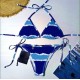 22ss Women Three-point Swimsuit Fashion Summer Two-Piece Bikini Suits Set with Letters Sexy Beach Bathing Suits Swimwear Clothing high-quality