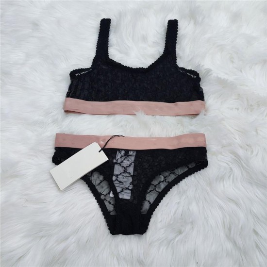 3 Colors Sexy Women Bra Sets Classic Jacquard Lace Lady Lingeries Birthday Gift for Girls Trendy Underwear