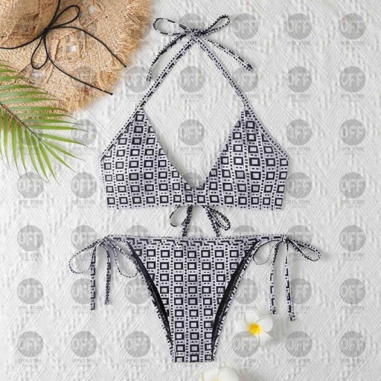 Women Bikinis Set Sexy Clear Strap Swimsuit Stars Shape Swimwear Ladies Bathing Suit Fashion Beach Clothes Summer Womens Biquini 22ss