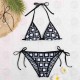 Women Bikinis Set Sexy Clear Strap Swimsuit Stars Shape Swimwear Ladies Bathing Suit Fashion Beach Clothes Summer Womens Biquini 22ss