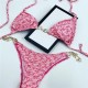 Fashion Bikini Designers G Chain black Women Swimsuits bikini set Multicolors Summer Time Beach Bathing suits Wind Swimwear